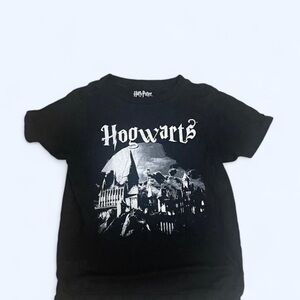 Black Harry Potter Hogwarts Juniors T-Shirt